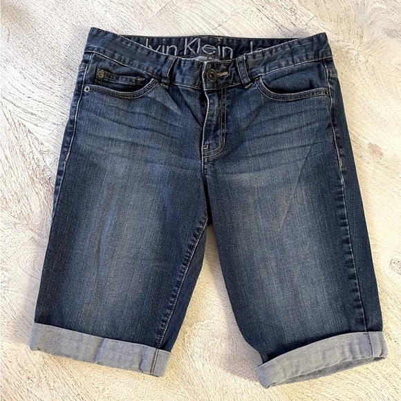 Calvin Klein Jeans Blue Cotton Bermuda Shorts main image 0